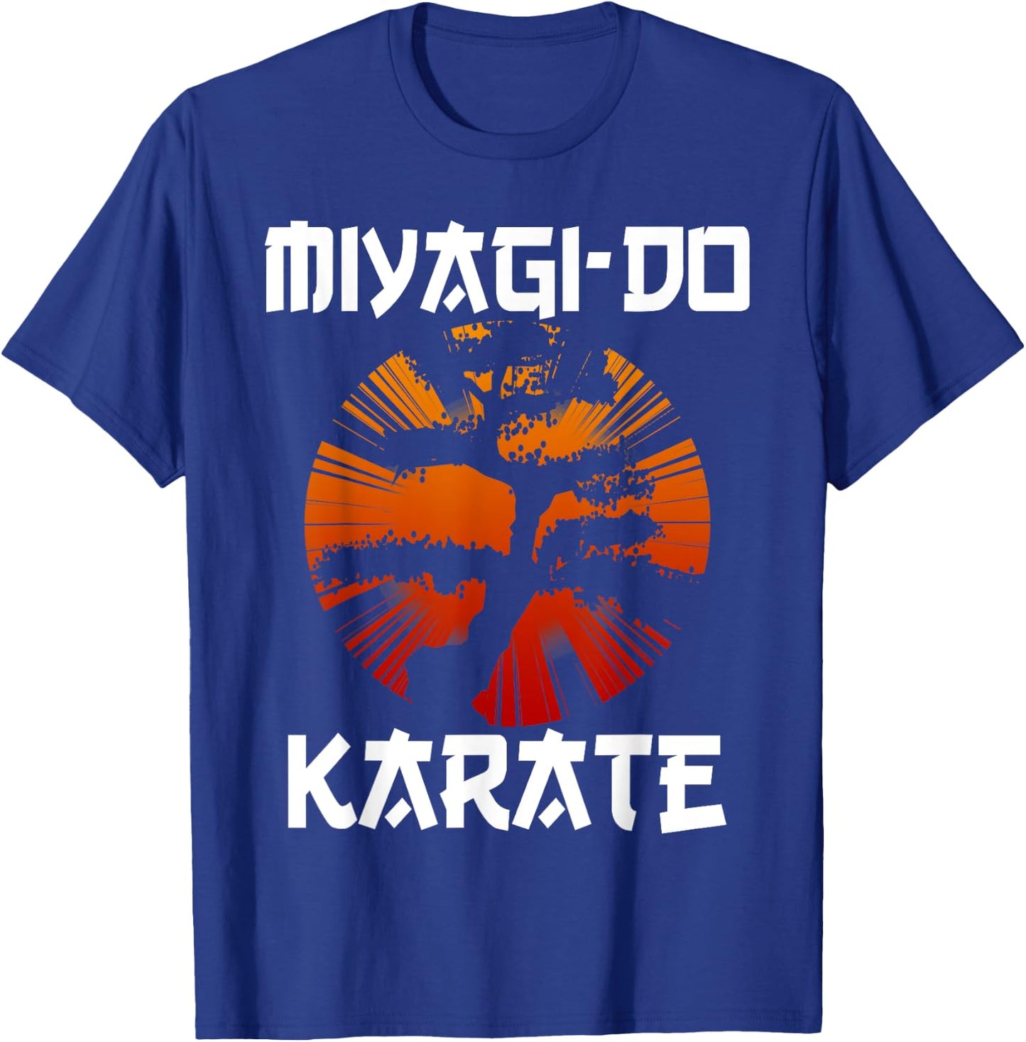 Retro Vintage Miyagi-Do Karate Life Bonsai Tree Martial Arts T-Shirt - T-Shirt | Royal