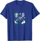 Amazon Essentials Harry Potter Hogwarts Houses Square T-Shirt - T-Shirt | Royal