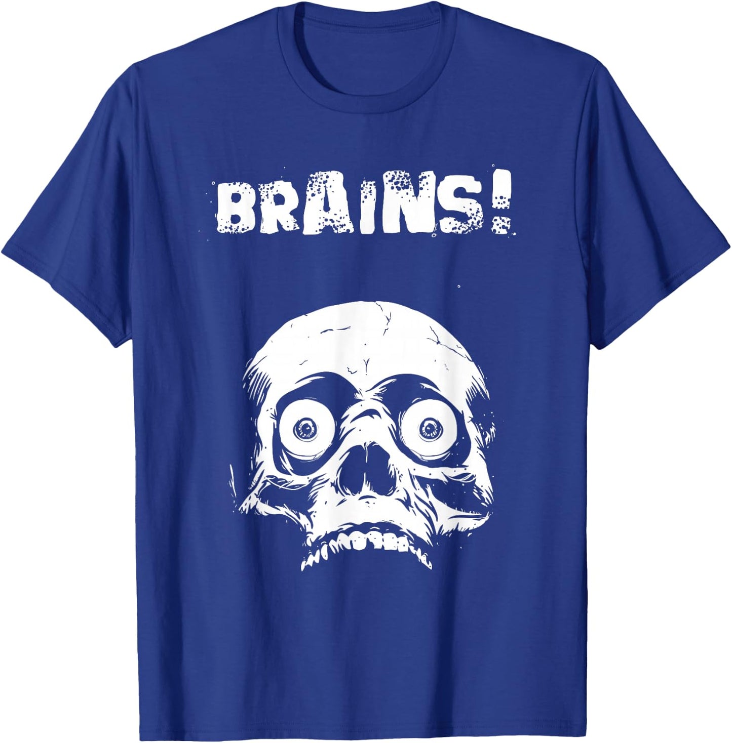 The Zombie & Gifts Company -Adults, -Kids Black Halloween Zombie T-Shirt - T-Shirt | Royal