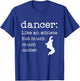 Male Dancer or Boy's Dance Gift - Like An Athlete T-Shirt - T-Shirt | Royal