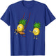 Swinging Pineapple T-Shirt - T-Shirt | Royal