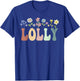 Lolly Gifts Women Wildflower Floral Design Lolly T-Shirt - T-Shirt | Royal