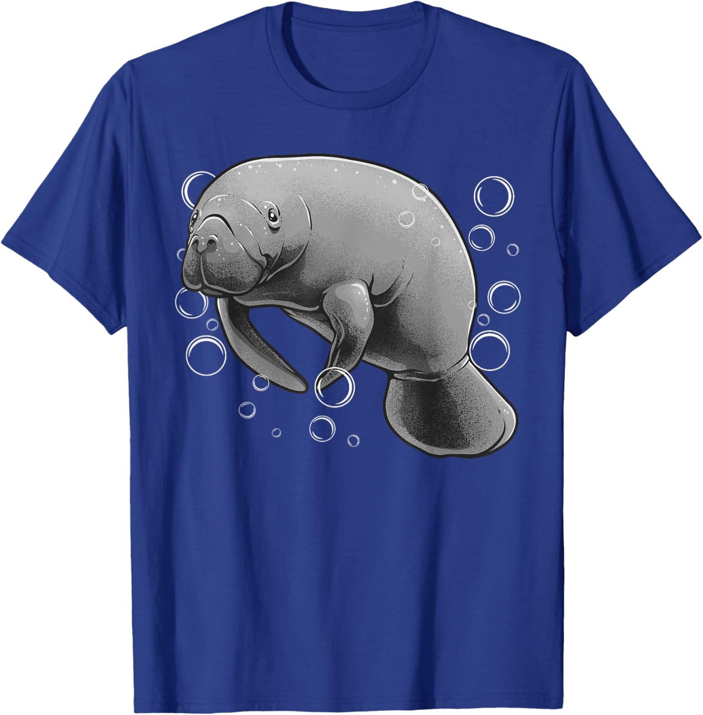 Manatee Design Women Boys Girl Sea Cow Lover Manatee T-Shirt - T-Shirt | Royal