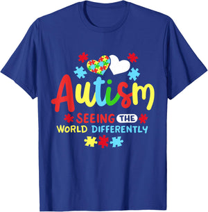 Autism Awareness T-Shirt - T-Shirt | Royal