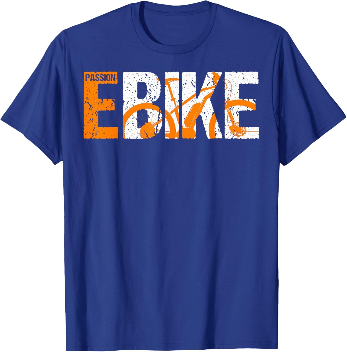E-Bike Electric Bicycle Pedelec Gift T-Shirt - T-Shirt | Royal