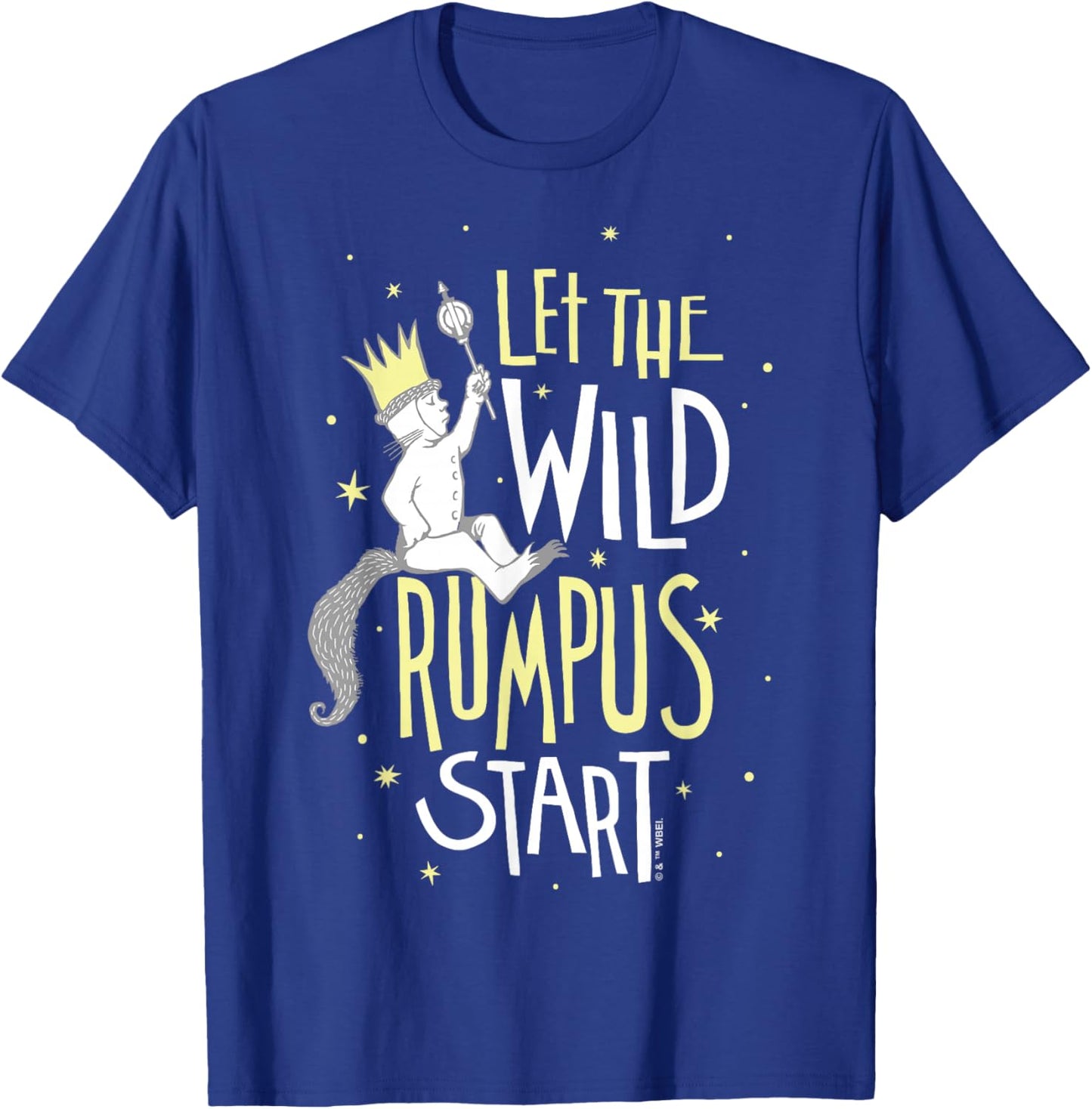 Where The Wild Things are - Max Let The Wild Rumpus Start T-Shirt - T-Shirt | Royal