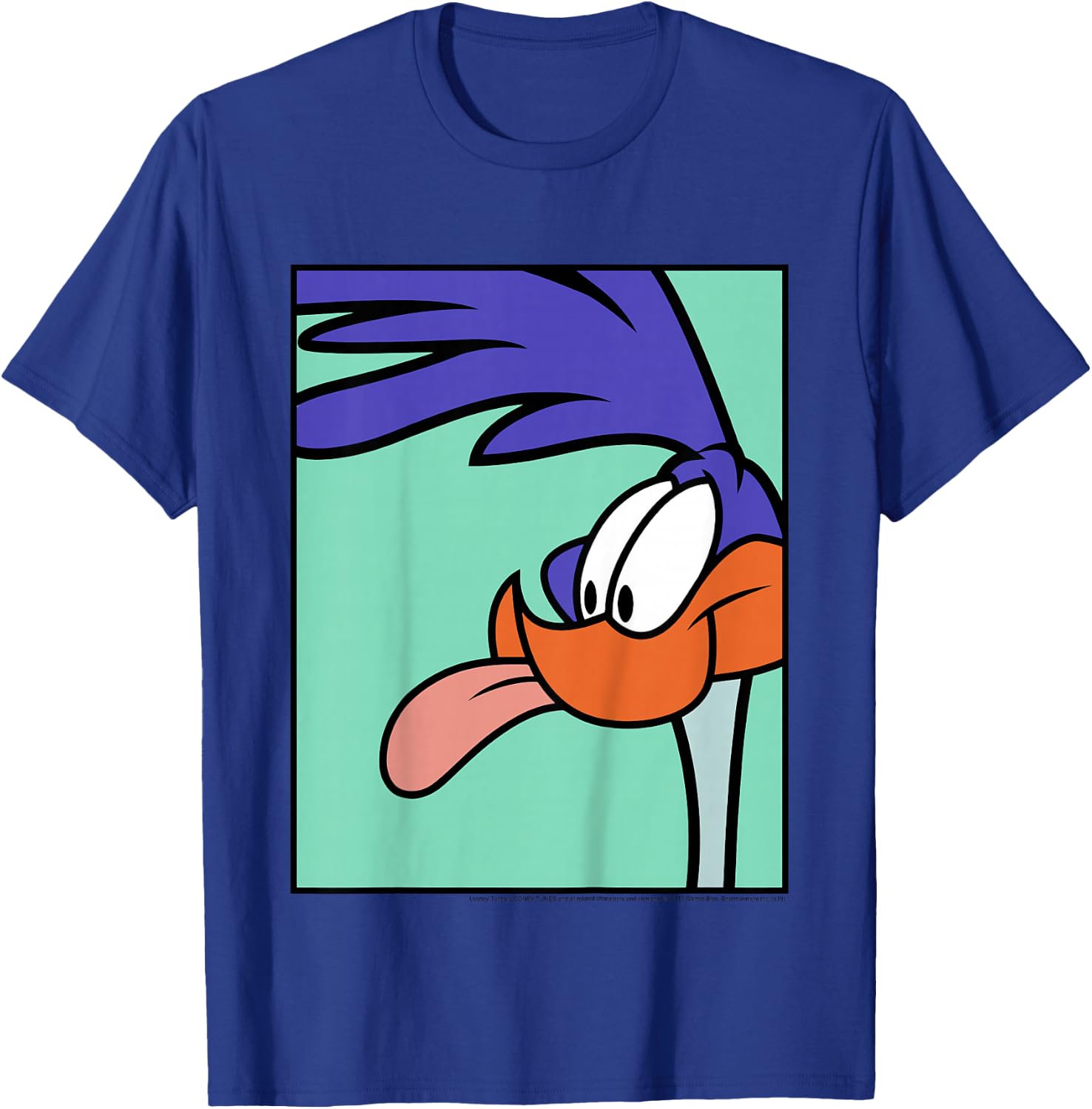 Kids Looney Tunes Road Runner Portrait T-Shirt - T-Shirt | Royal
