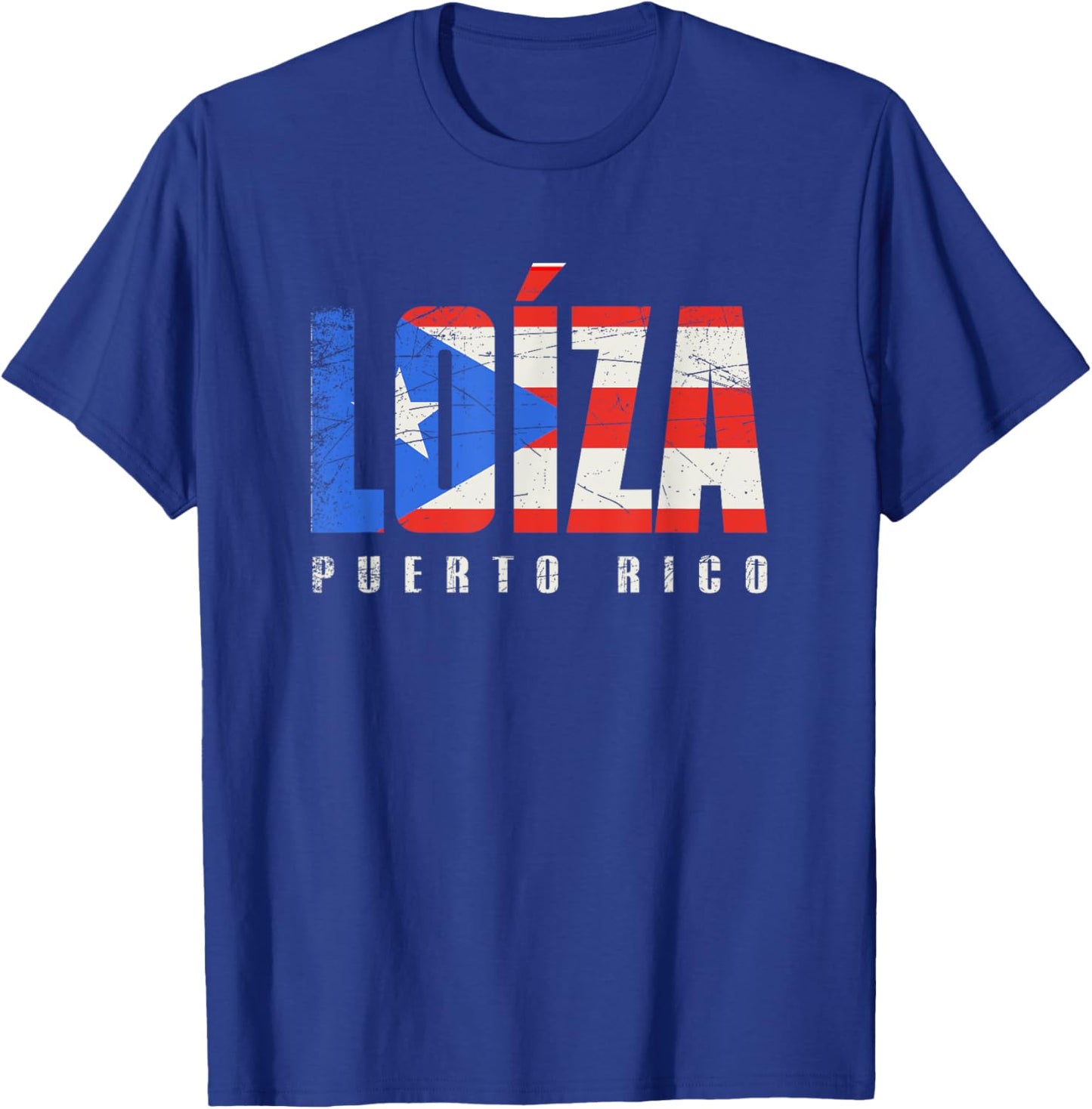 Puerto Rican flag Loíza Puerto Rico T-Shirt - T-Shirt | Royal