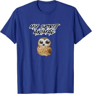 My Inner Owl Spirit Animal T-Shirt - T-Shirt | Royal