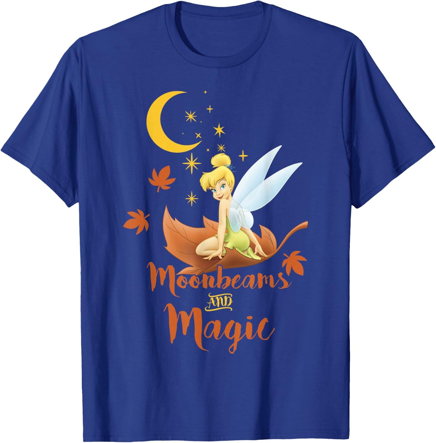 Disney Peter Pan Tinker Bell Fall Moonbeams & Magic Logo T-Shirt - T-Shirt | Royal