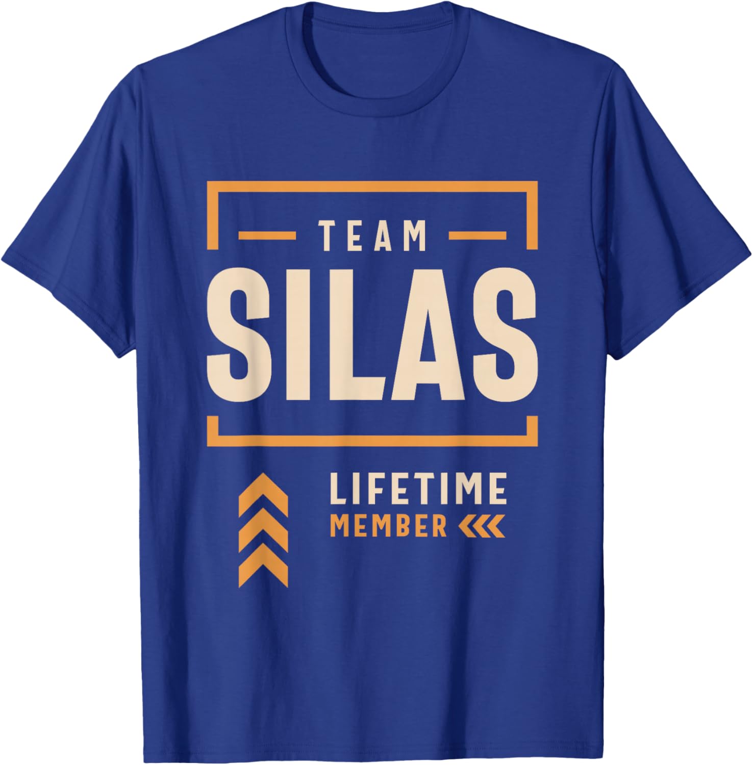 Team Silas Lifetime Member Funny Name Silas T-Shirt - T-Shirt | Royal
