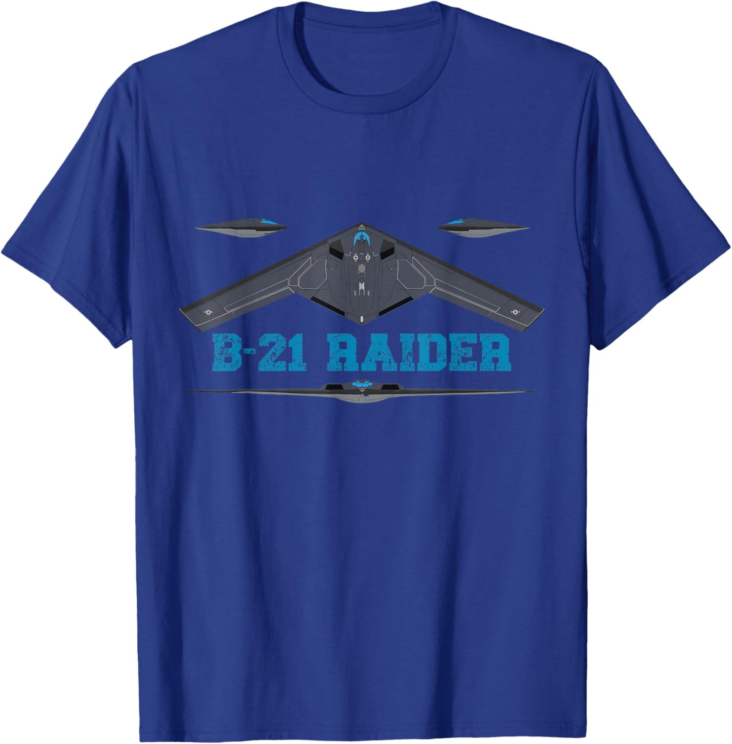 B21 Raider Bomber T-Shirt - T-Shirt | Royal
