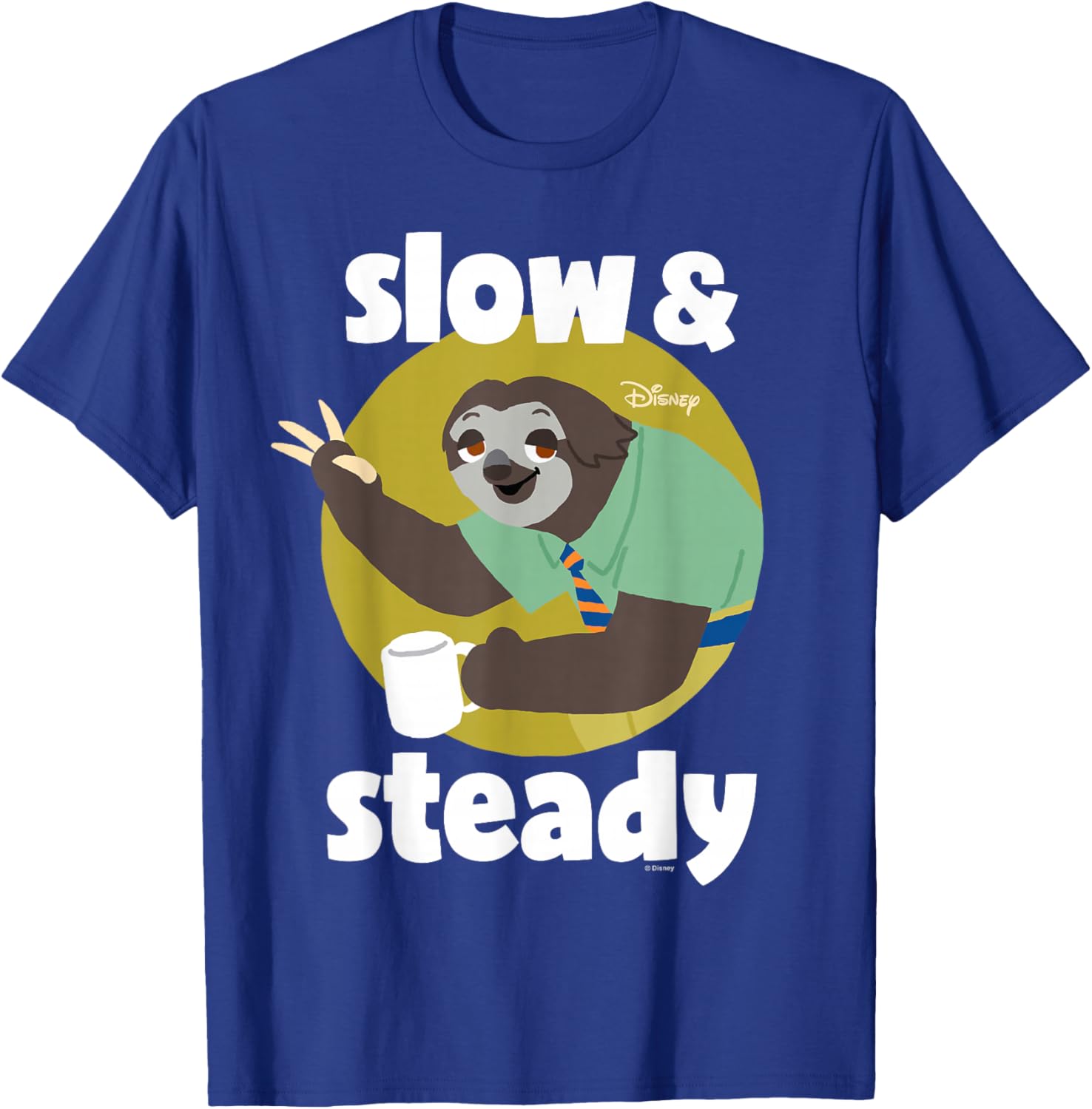 Zootopia - Flash Sloth Slow And Steady T-Shirt - T-Shirt | Royal