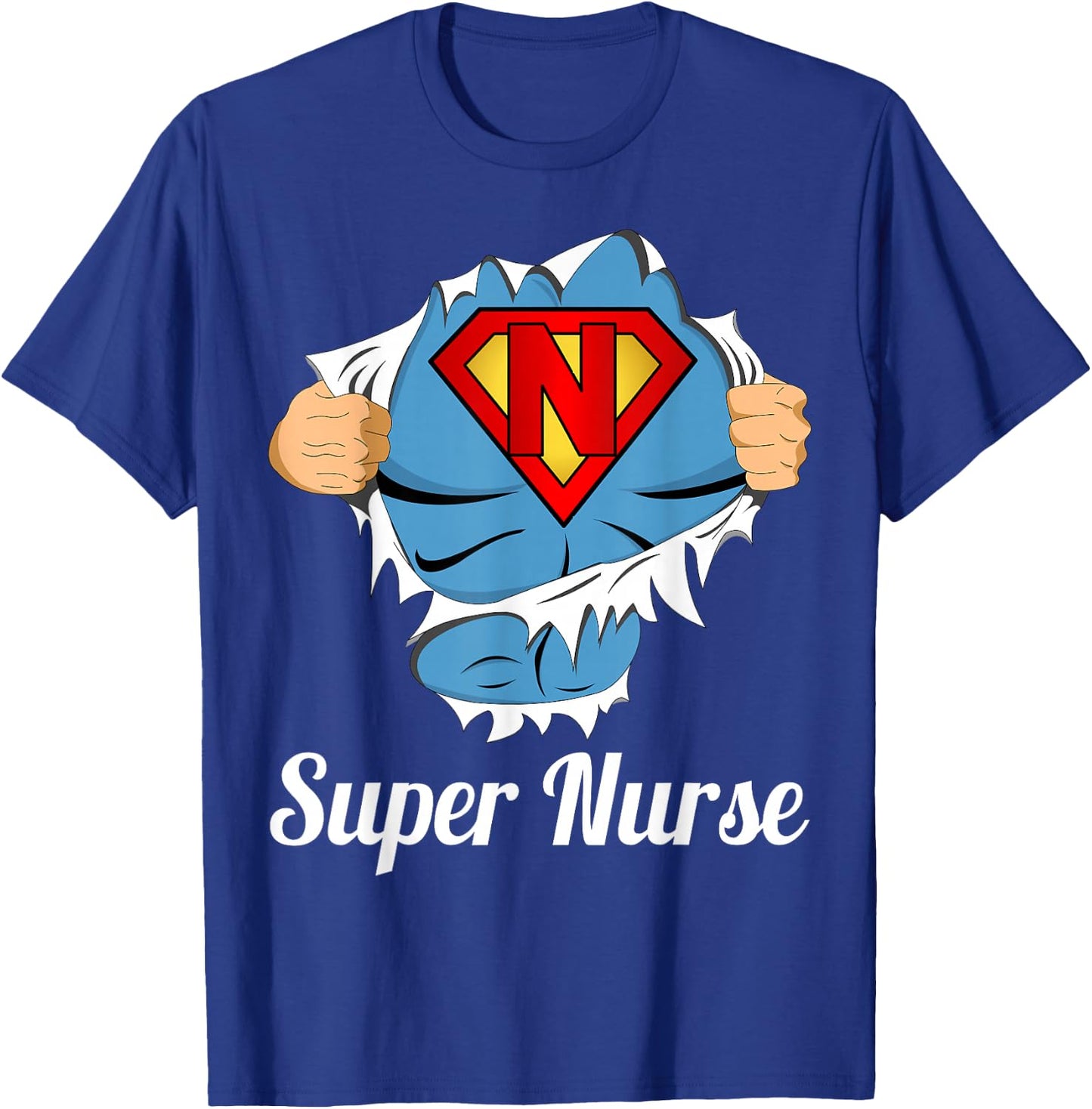 Super Nurse Superpower T-Shirt - T-Shirt | Royal