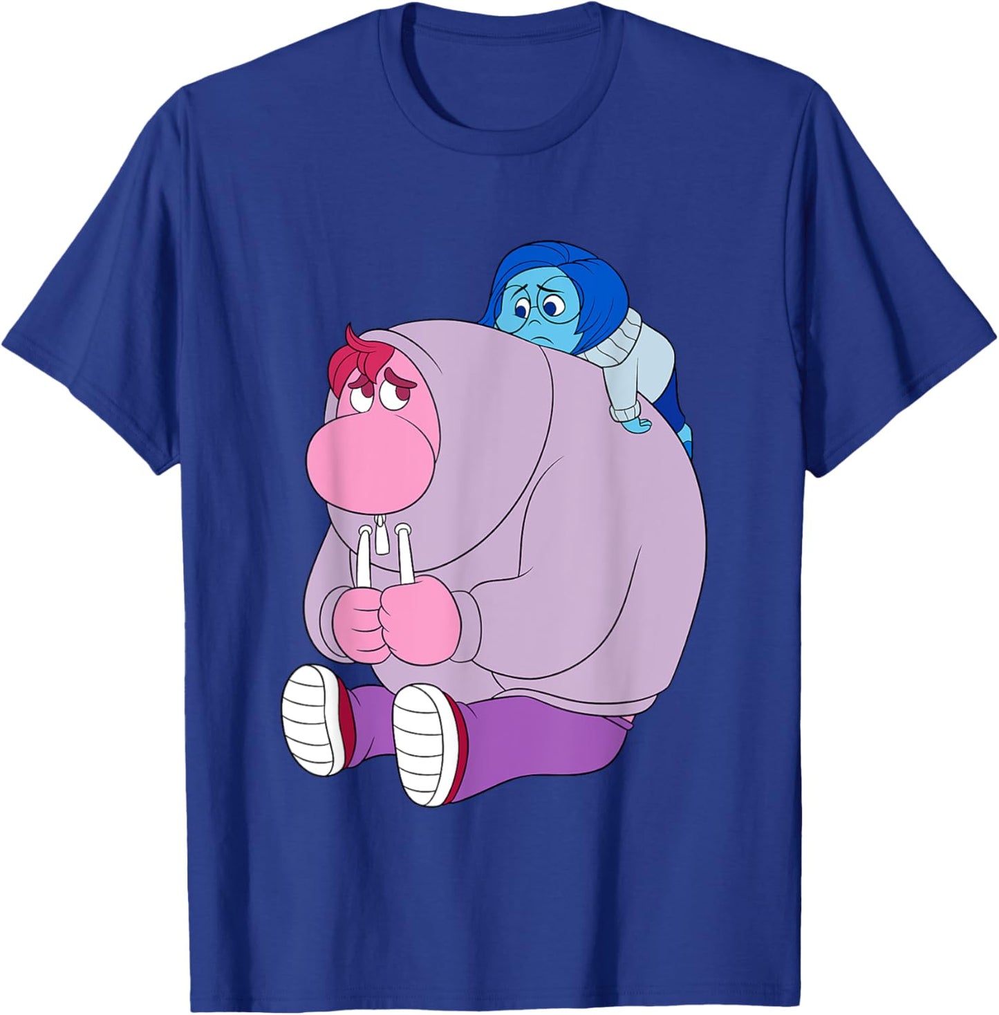 Disney Pixar Inside Out 2 Cute Sadness Embarrassment Poster T-Shirt - T-Shirt | Royal
