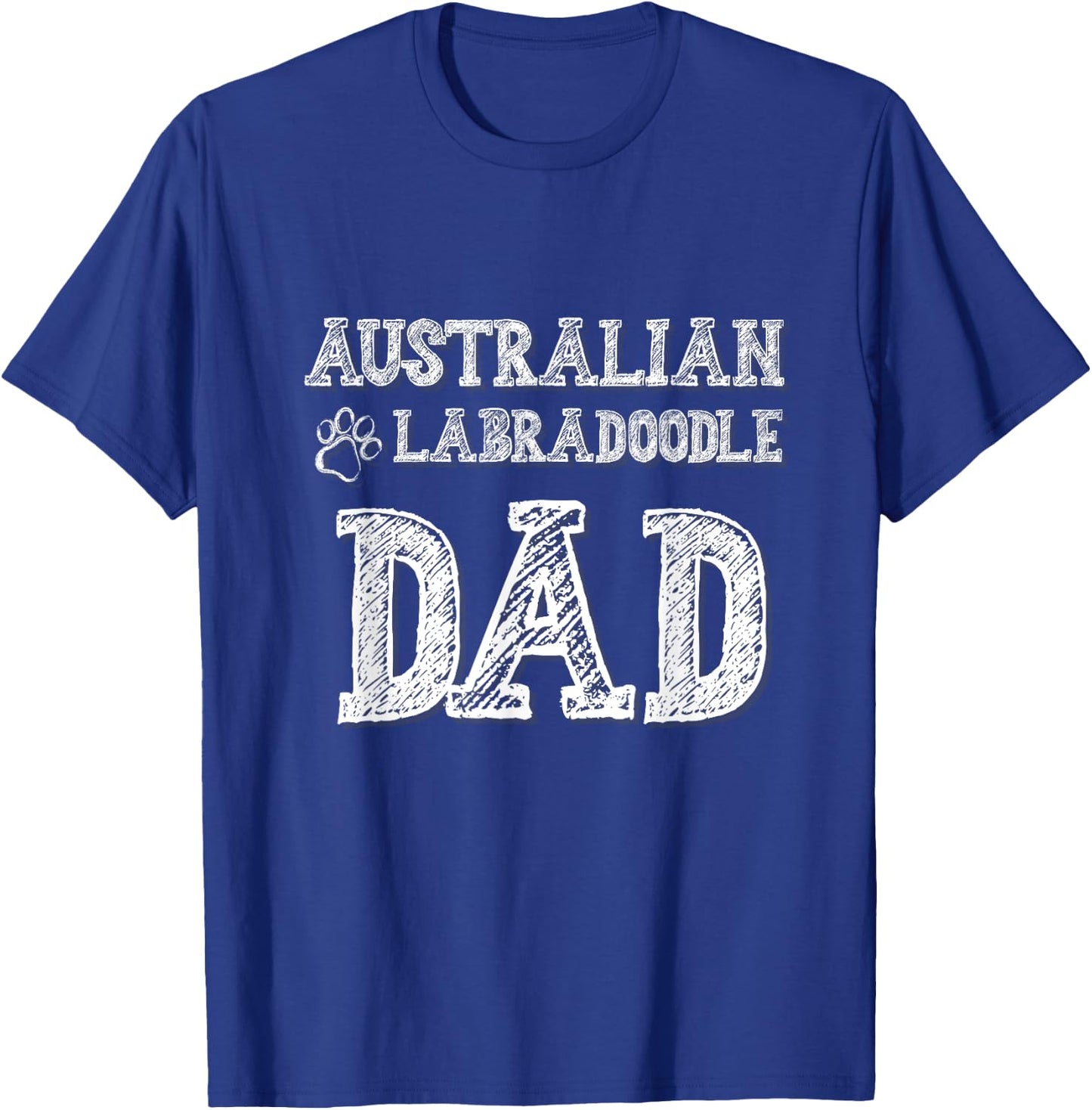 Australian Labradoodle Dad T-Shirt - T-Shirt | Royal