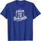 J'peux pas j'ai brocante Black S Classic Fit Short Sleeve Letter Print, Black, S T-Shirt - T-Shirt | Royal