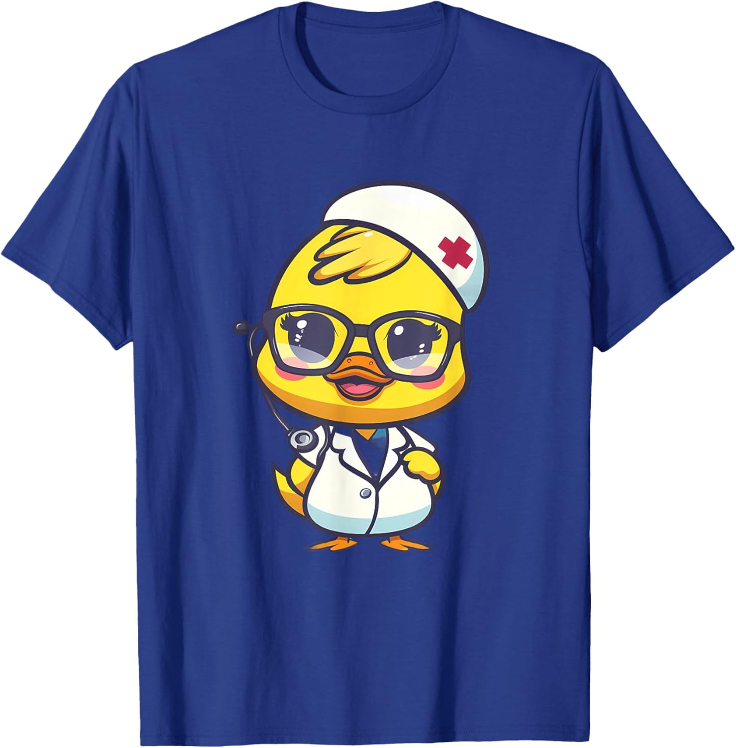 Rubber Duck Nurse Rubber Duck Doctor Healthcare Nursing T-Shirt - T-Shirt | Royal