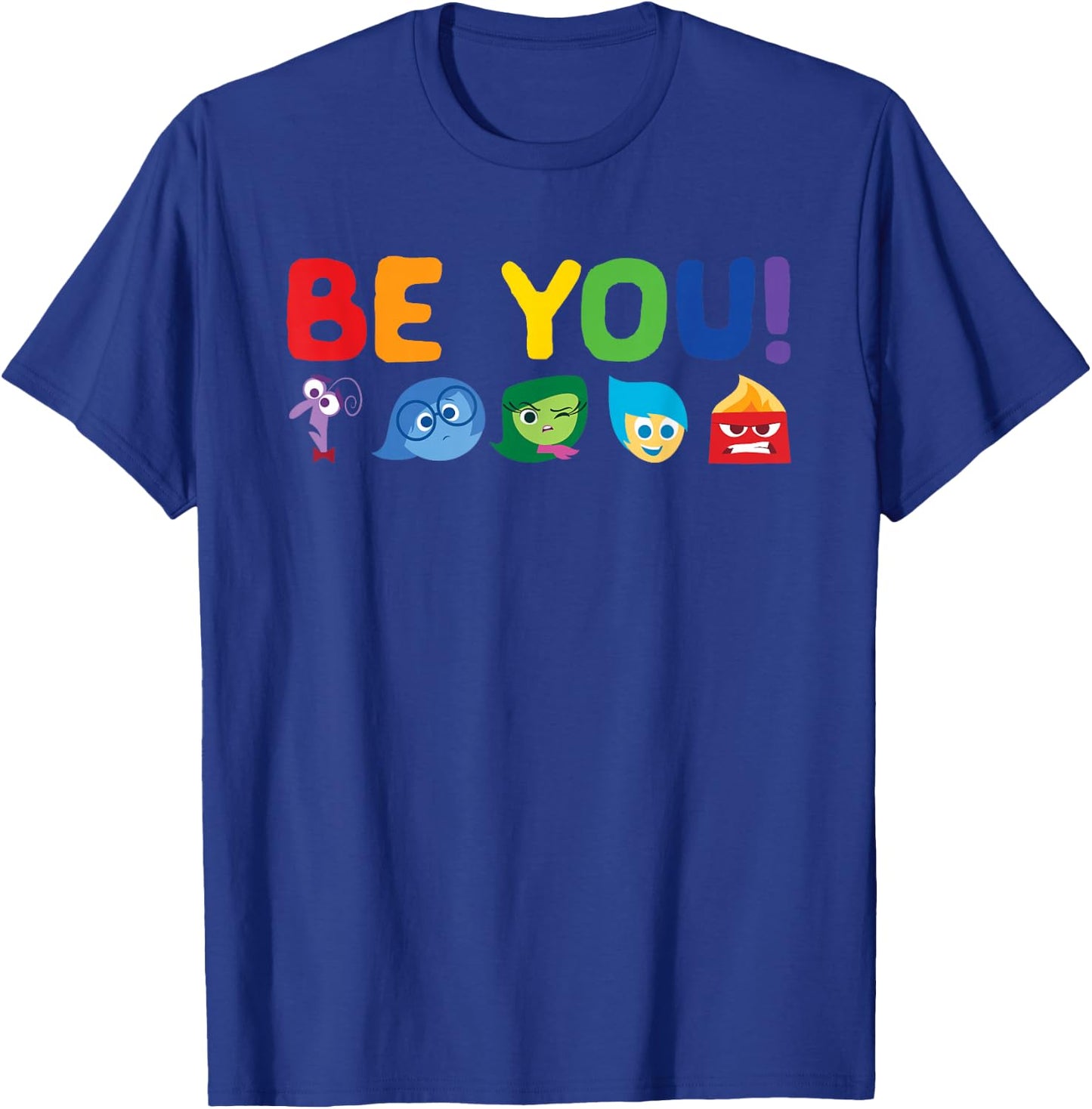 Disney Pixar Inside Out Be You Rainbow Small T-Shirt - T-Shirt | Royal