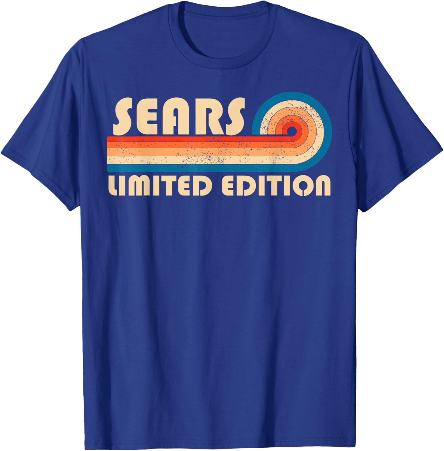 SEARS Surname Retro Vintage 80s 90s Birthday Reunion T-Shirt - T-Shirt | Royal
