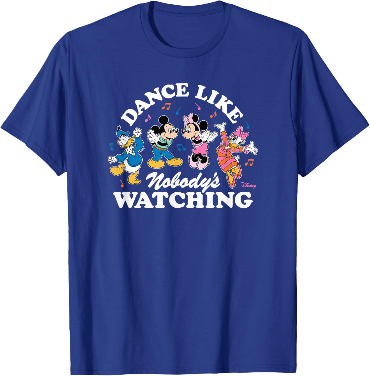 Disney - Dance Like Nobody's Watching T-Shirt - T-Shirt | Royal
