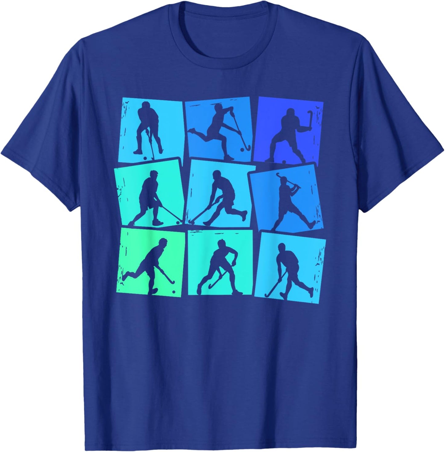 Feldhockey Hockeyspieler Kinder Herren Jungen Hockey T-Shirt - T-Shirt | Royal