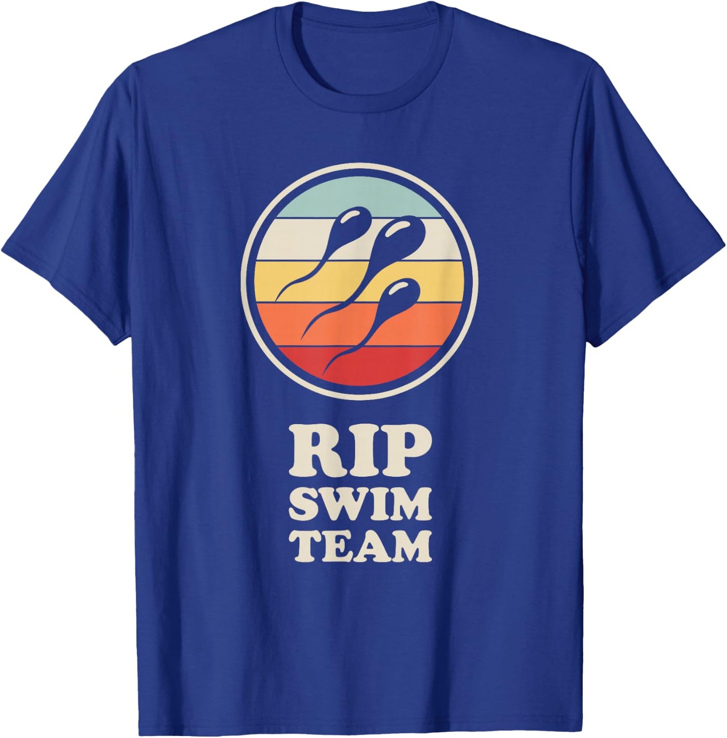 Funny Vasectomy Recovery Present "Swim Team" - Vasectomy T-Shirt - T-Shirt | Royal