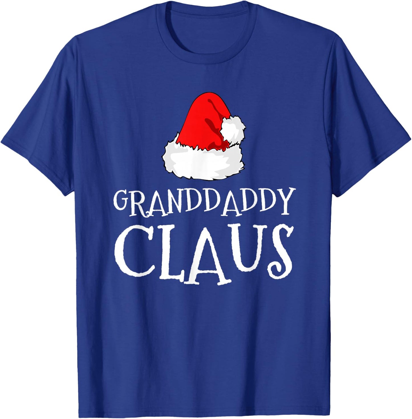 Granddaddy Claus Christmas Santa's Pajama Family Matching T-Shirt - T-Shirt | Royal