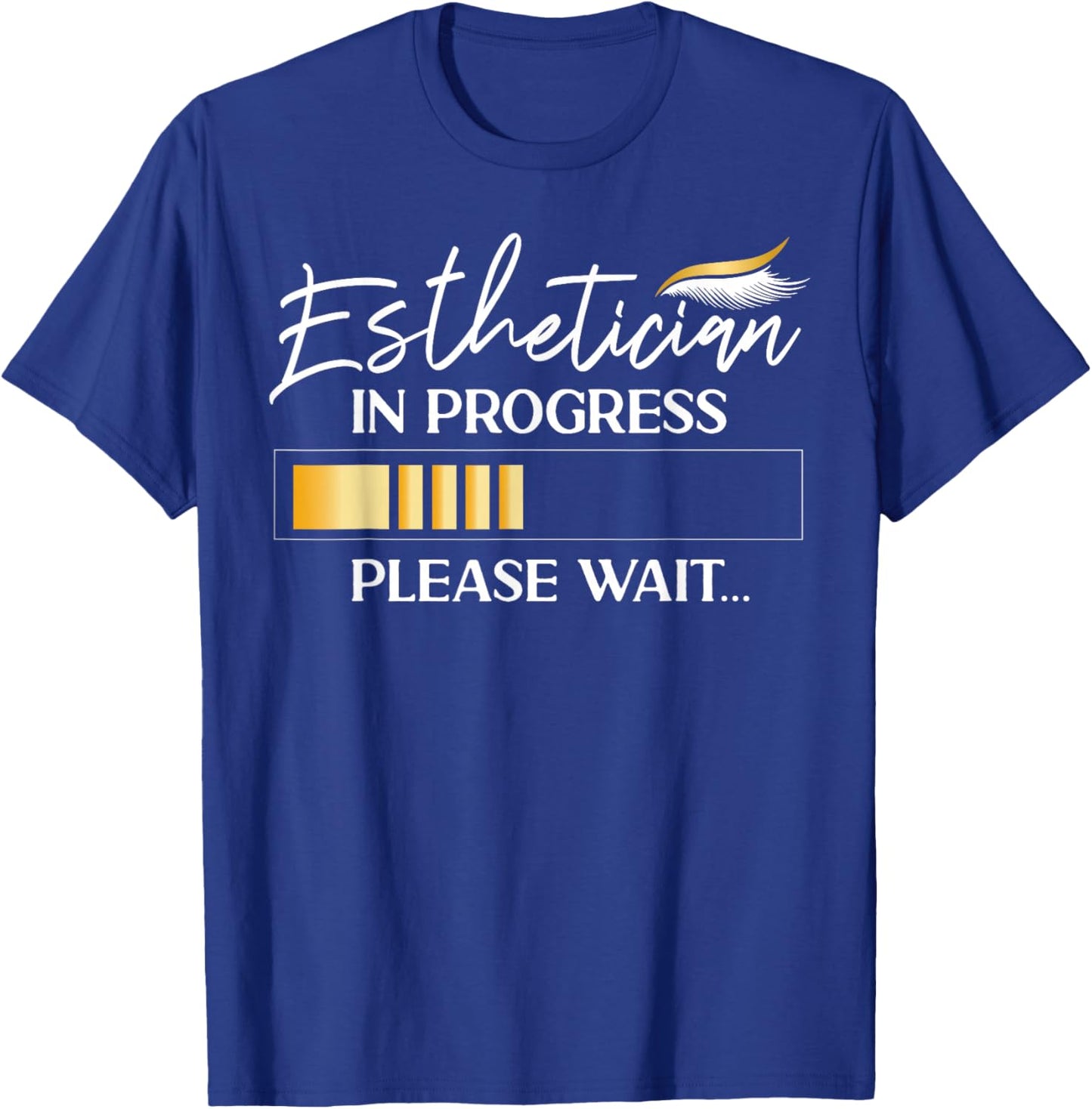 Cute Licensed Esthetician Skincare Beautician Esthetician In T-Shirt - T-Shirt | Royal