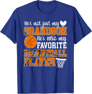My Grandson Proud Basketball Nana Of A Basketball Player T-Shirt - T-Shirt | Royal