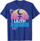 Lilith Dark Moon Retro T-Shirt - T-Shirt | Royal