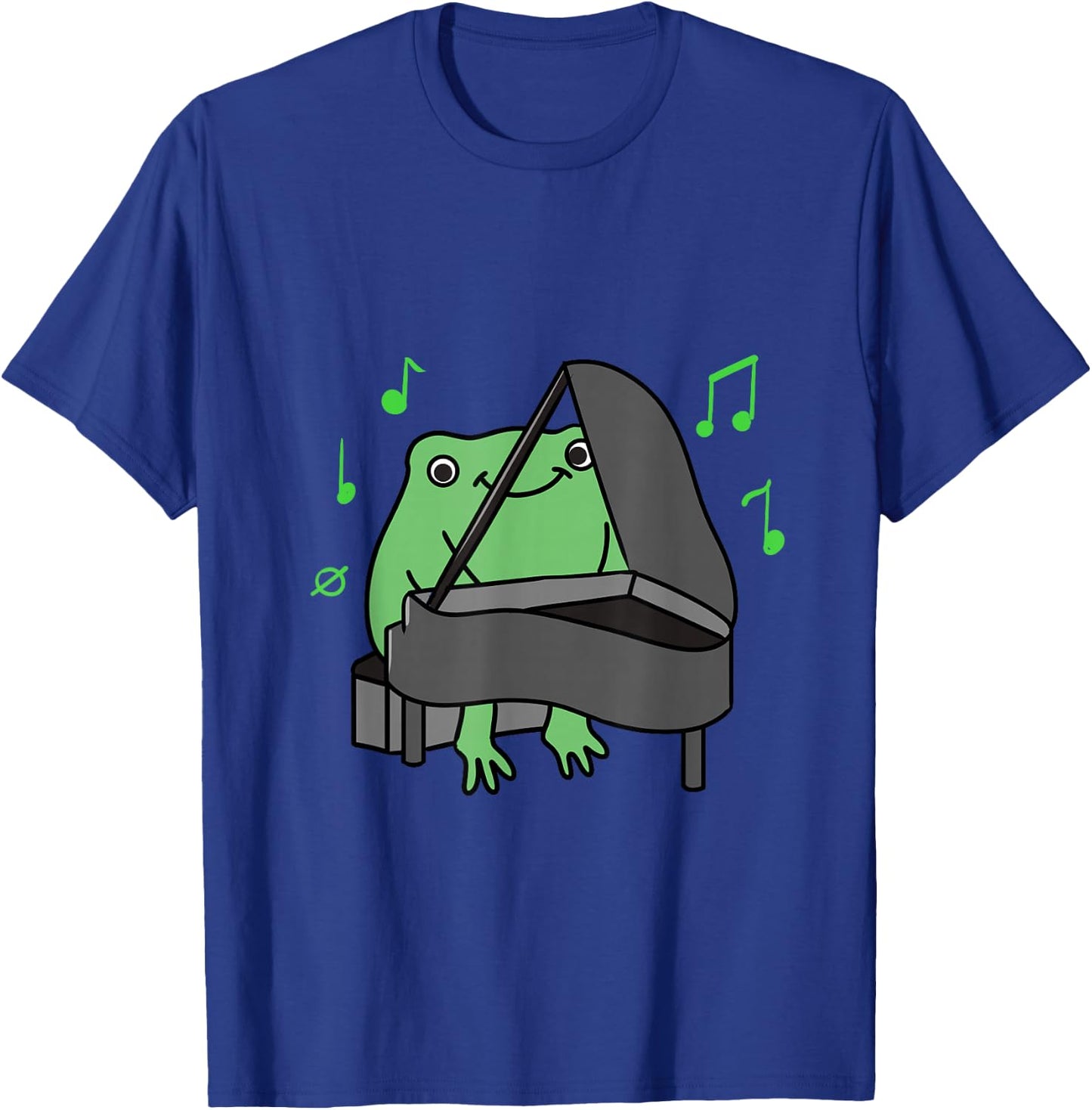 Frog Playing Piano T-Shirt - T-Shirt | Royal