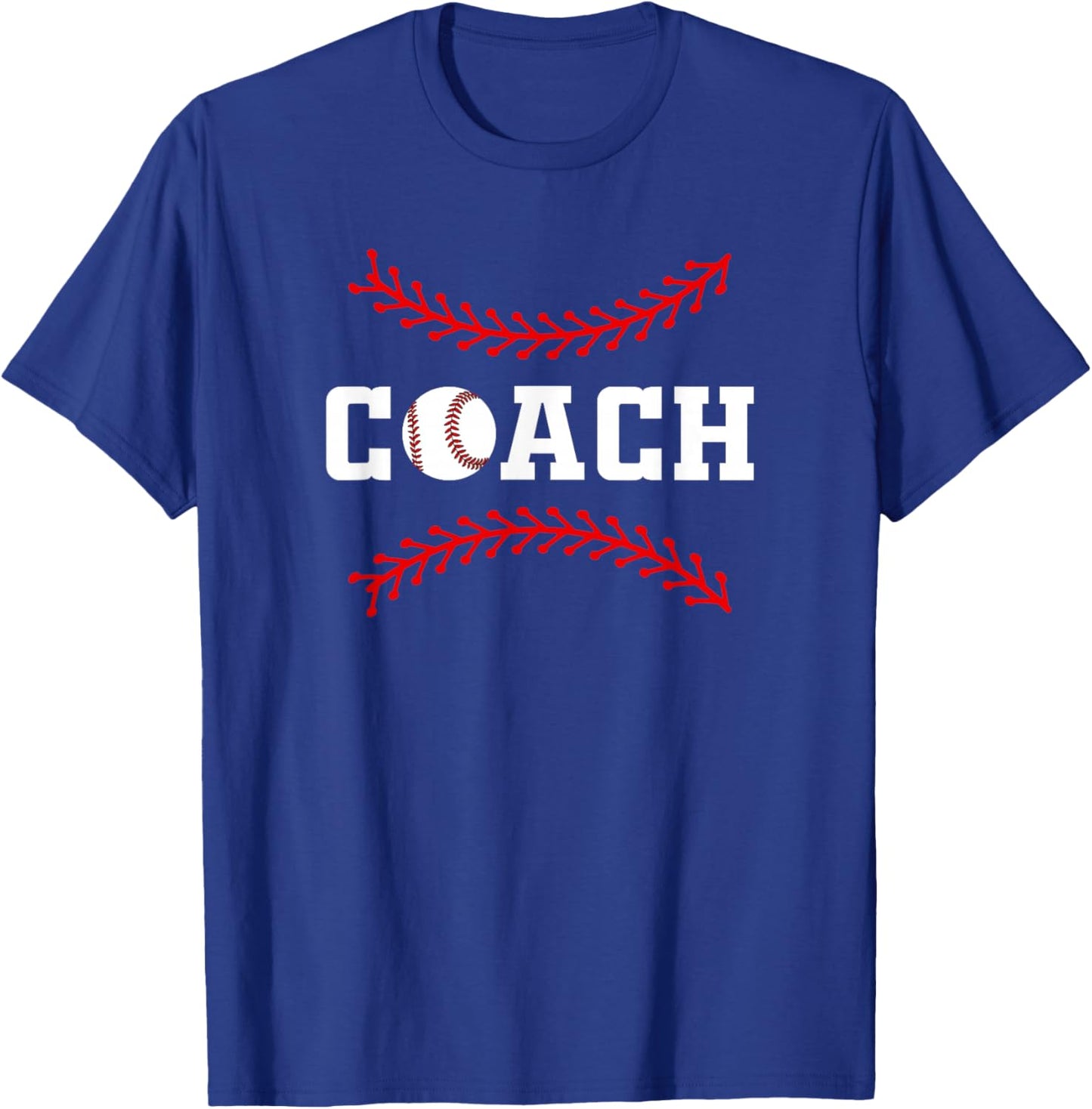 Baseball Coach T-Shirt - T-Shirt | Royal