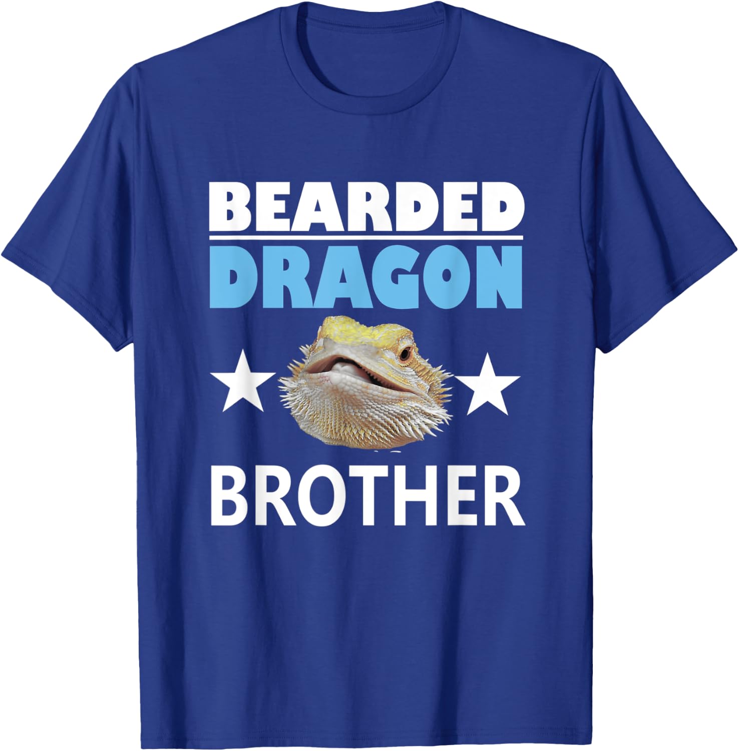 Bearded Dragon Brother Gift Boys Owner T-Shirt - T-Shirt | Royal