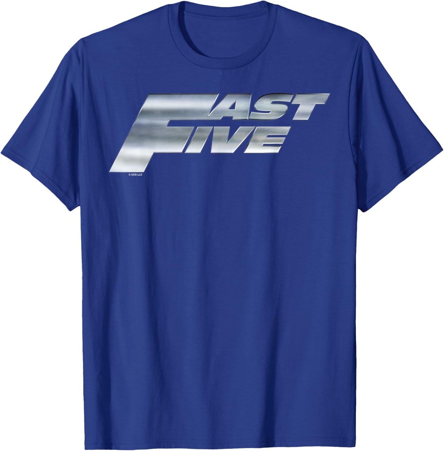 Fast & Furious Five Steel Logo T-Shirt - T-Shirt | Royal