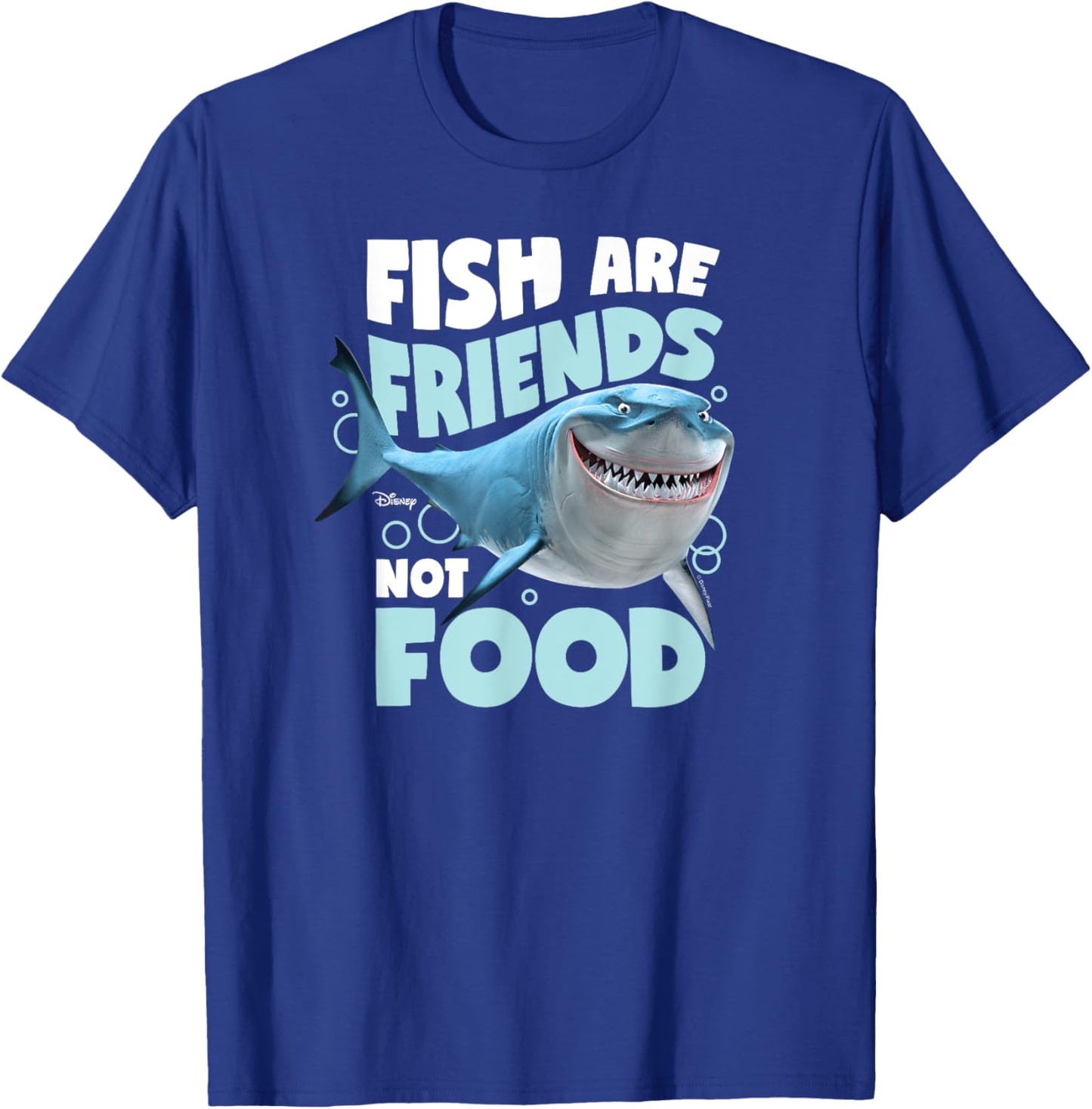 Finding Nemo - Fish Are Friends, Not Food T-Shirt - T-Shirt | Royal