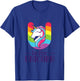 U Is For Unicorn Alphabet T-Shirt - T-Shirt | Royal