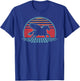 Pegasus Horse Lover Retro Vintage 80s Style Gift T-Shirt - T-Shirt | Royal
