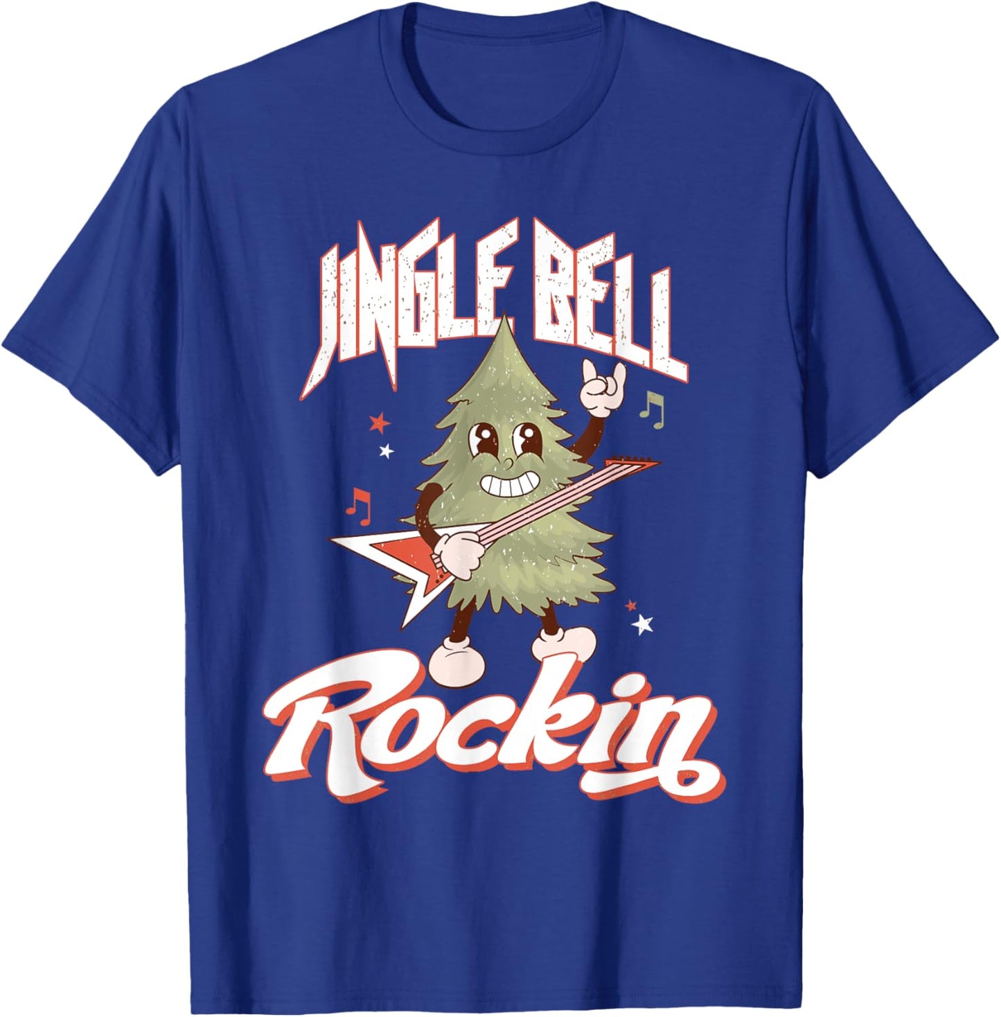 Jingle Bell Rockin for Lovers of Christmas Rock T-Shirt - T-Shirt | Royal