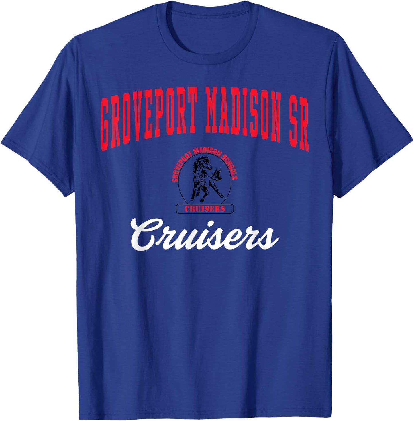 Groveport Madison High School Cruisers C3 T-Shirt - T-Shirt | Royal