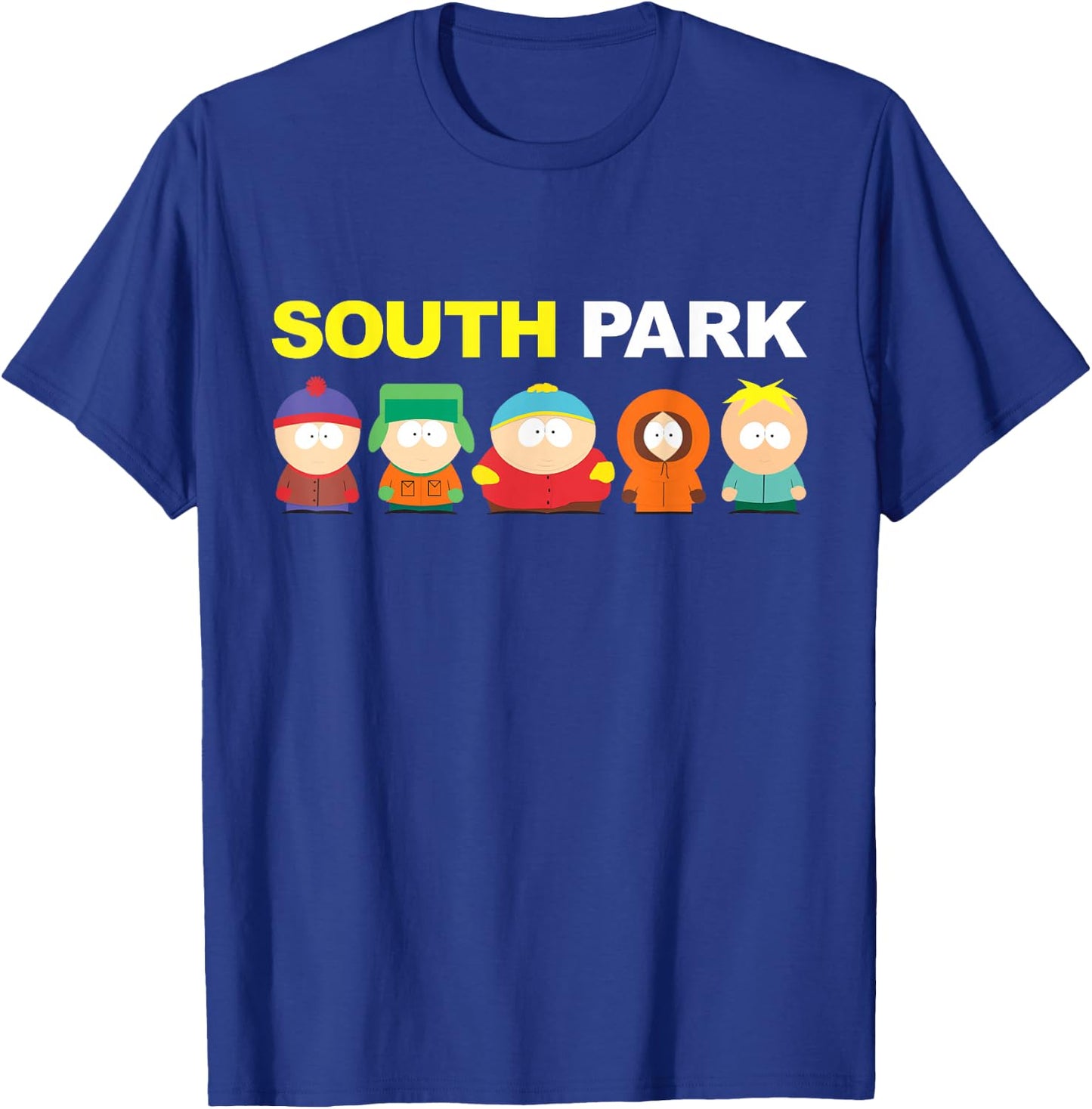 South Park Group Shot T-Shirt - T-Shirt | Royal