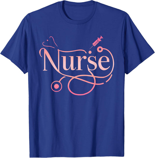 Nurse's Day Nurse Life Happy National Nurses Week Funny T-Shirt - T-Shirt | Royal