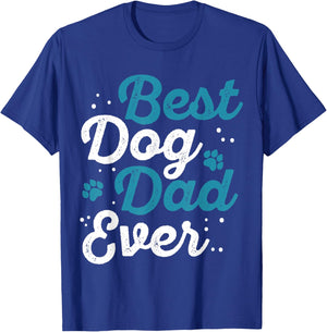 Dog Dad Matching Products For Paw-some Parents Pet Owner Women Kids T-Shirt - T-Shirt | Royal