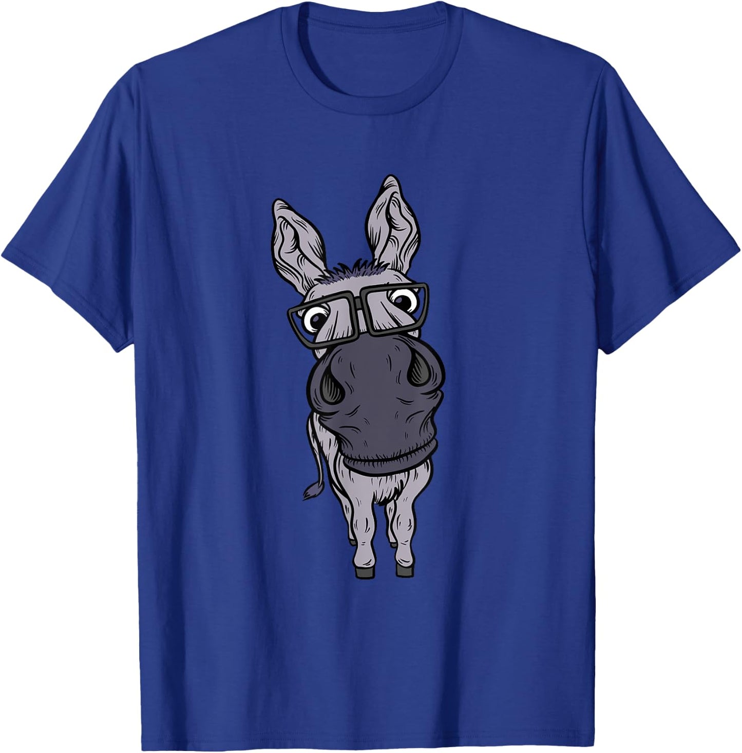 Funny Smart House Donkey Farm Horse Mule Pack Animal Donkey T-Shirt - T-Shirt | Royal