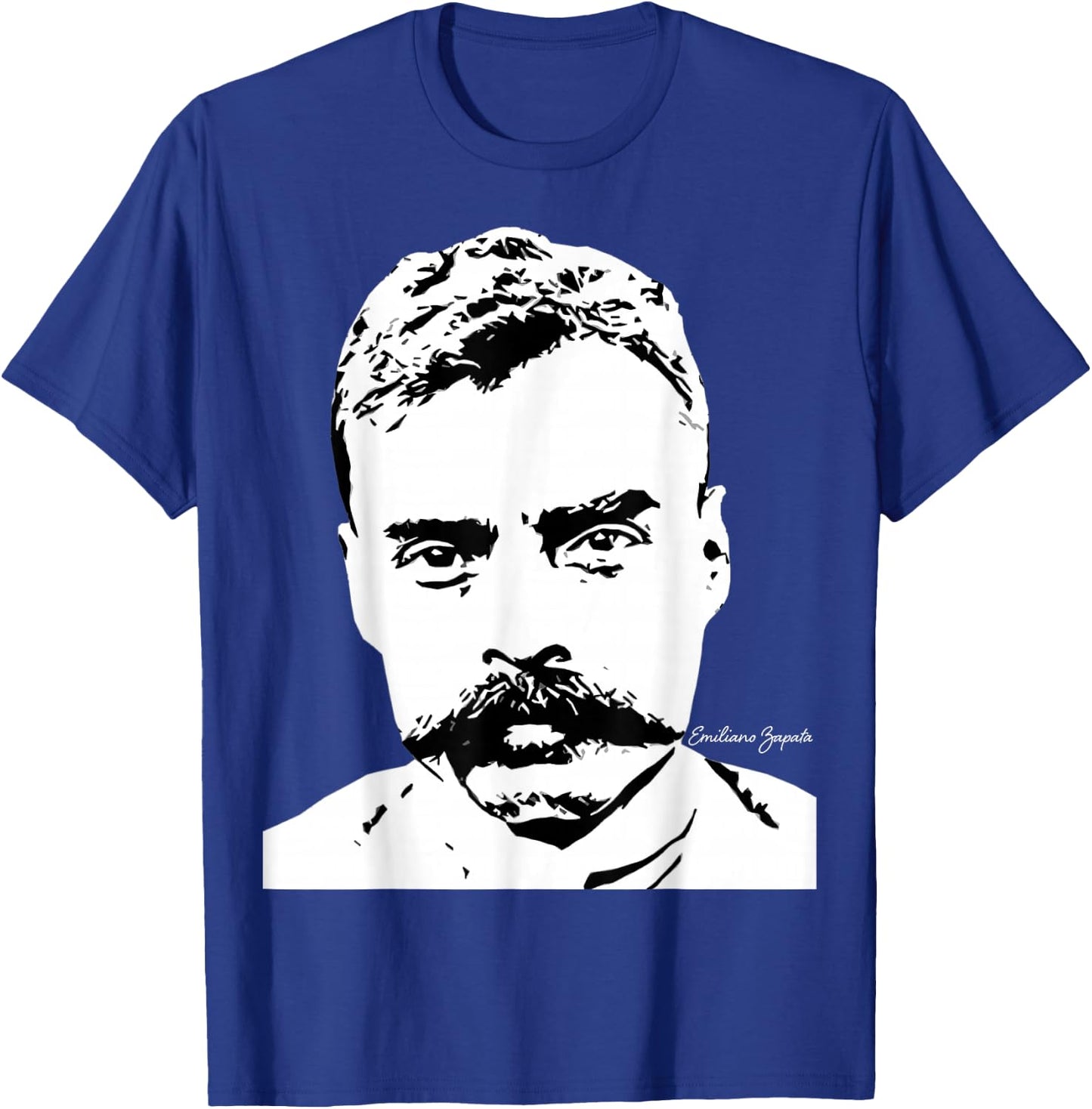 Emiliano Zapata Mexican Hero La Revolucion Mexicana T-Shirt - T-Shirt | Royal
