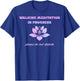 Vintage Walking Meditation In Progress Please Do Not Disturb T-Shirt - T-Shirt | Royal