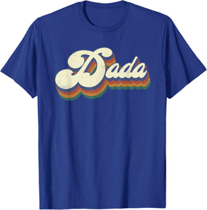Dada Gifts Retro Vintage Father's Day Dada T-Shirt - T-Shirt | Royal