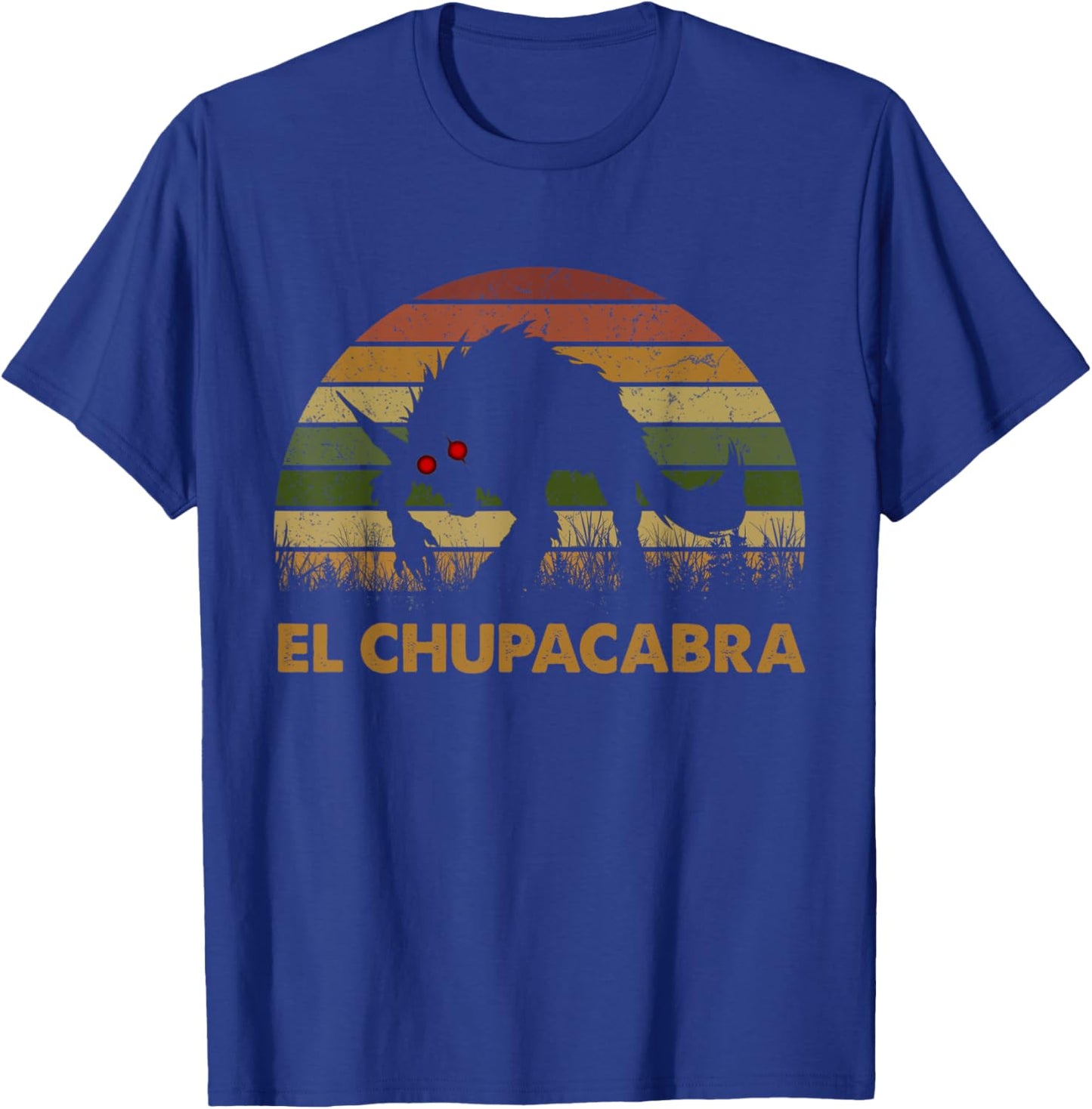 El Chupacabra Adorable Animals Vintage Monster Funny Apparel T-Shirt - T-Shirt | Royal
