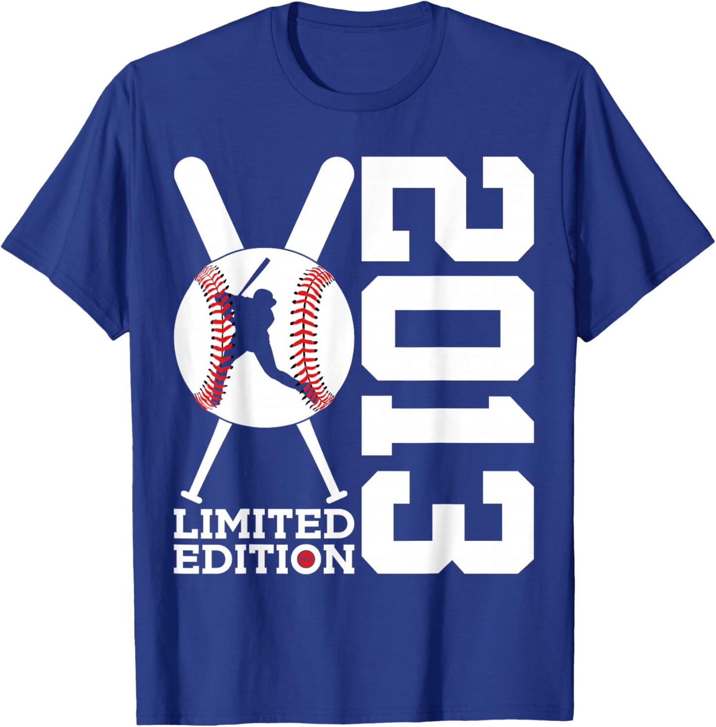 12th BIRTHDAY BASEBALL LIMITED EDITION 2013 T-Shirt - T-Shirt | Royal