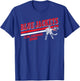 Columbus Blue Jackets Player Navy Officially Licensed T-Shirt - T-Shirt | Royal